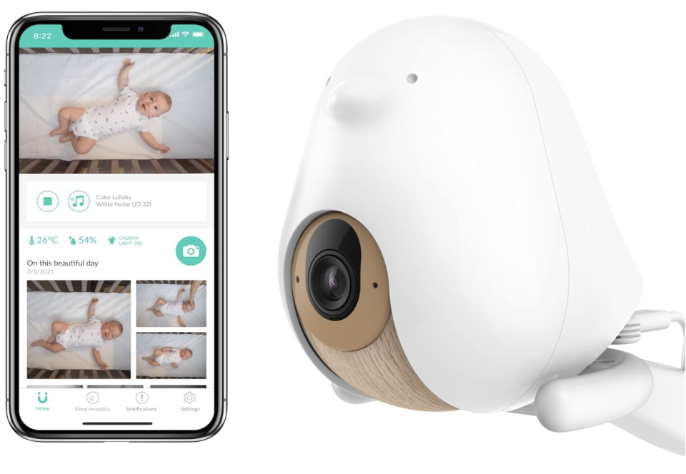 CuboAi Plus Smart Baby Monitor: Sleep Safety Alerts for Covered Face. (PHOTO: Amazon Singapore)