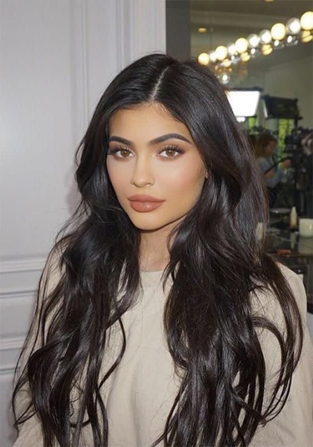 Colombini is the man behind this hairstyle on Kylie Jenner. Photo: Instagram