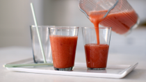 <p>Apple is the secret ingredient in this three-fruit smoothie. Add a tablespoon of unrefined cold-pressed coconut oil if you are looking to make it more filling. <a href="https://www.marthastewart.com/1050604/strawberry-grapefruit-smoothie" rel="nofollow noopener" target="_blank" data-ylk="slk:View recipe;elm:context_link;itc:0;sec:content-canvas" class="link "> View recipe </a></p>