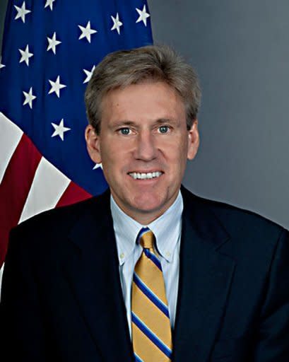 This US State Department official photo obtained shows US ambassador to Libya J. Christopher Stevens. The United States vowed to stand by Libya despite the killing of the US ambassador and three colleagues by Islamist militants on the anniversary of the September 11 attacks
