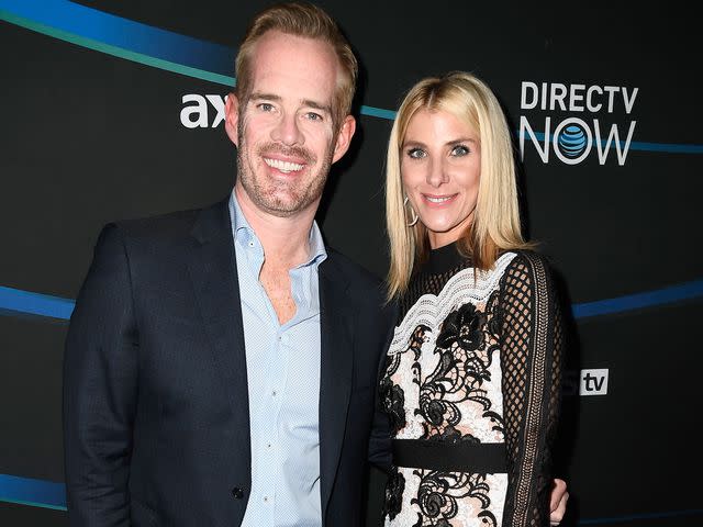 <p>Frazer Harrison/Getty</p> Joe Buck and Michelle Beisner attend the 2017 DIRECTV NOW Super Saturday Night Concert.