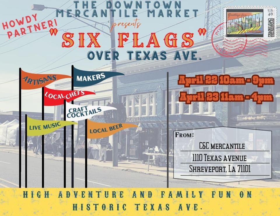 Everyone loves Six Flags and Shreveport’s version, Six Flags over Texas Avenue, will create memories, too.