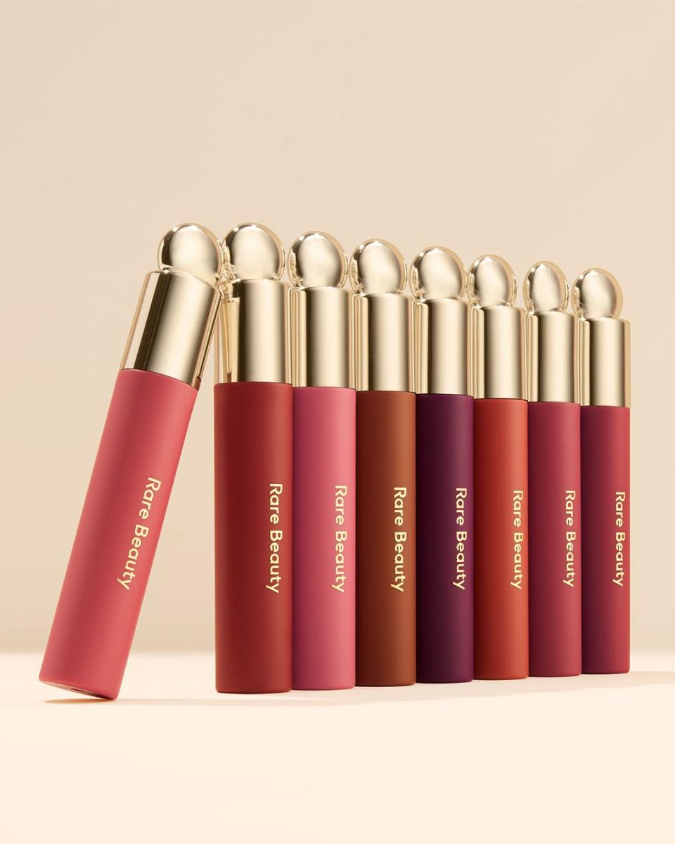 rare beauty's new tinted lip oils