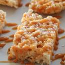 <p>Say hello to a <a rel="nofollow noopener" href="https://www.redbookmag.com/food-recipes/entertaining/g2680/no-bake-cookie-recipes/" target="_blank" data-ylk="slk:no-bake recipe;elm:context_link;itc:0;sec:content-canvas" class="link ">no-bake recipe</a> that still delivers on taste.</p><p><strong>Get the recipe at <a rel="nofollow noopener" href="http://www.laurenslatest.com/salted-caramel-rice-krispie-treats/" target="_blank" data-ylk="slk:Lauren's Latest;elm:context_link;itc:0;sec:content-canvas" class="link ">Lauren's Latest</a>. </strong></p>