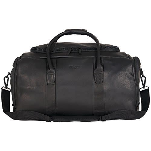 14) Colombian Leather Duffel Bag