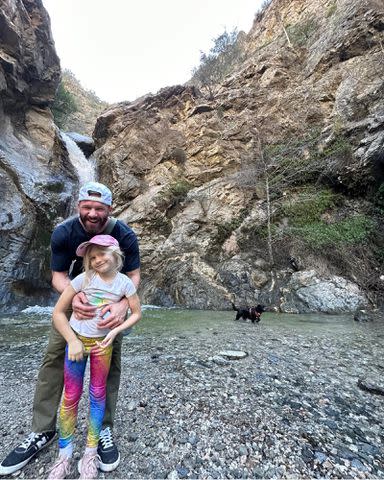 <p>Julian Edelman Instagram</p> Julian Edelman with his daughter Lily.