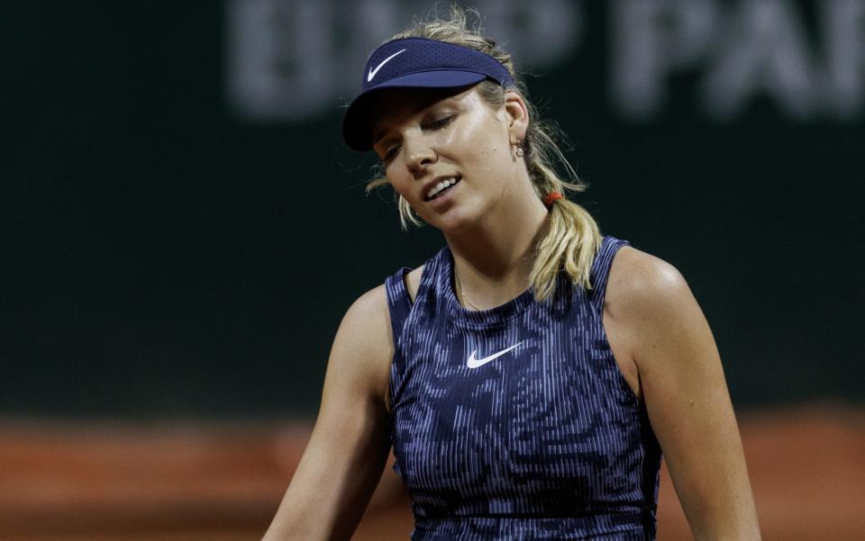 Katie Boulter abatida tras derrota ante Paula Badosa de España