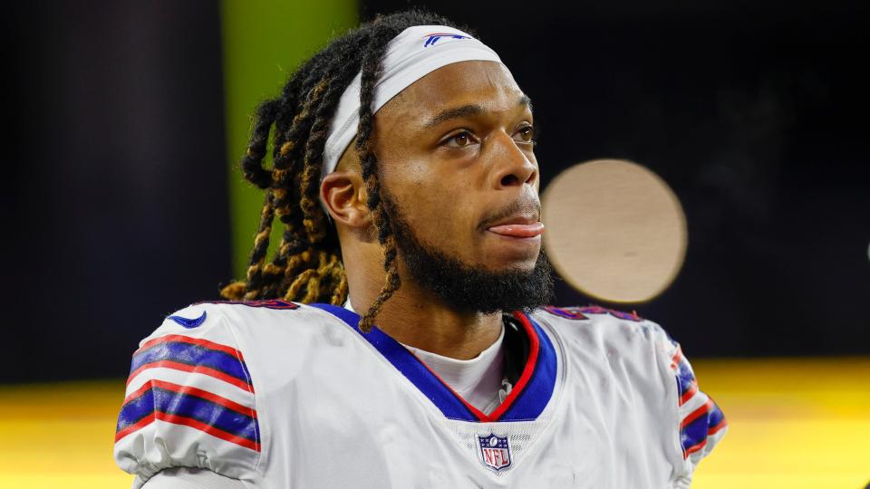 Buffalo Bills safety Damar Hamlin suffered a cardiac arrest on the field during the Bills and Cincinnati Bengals game Jan. 2. Cincinnati Children's and other hospitals will use donations from the Touchdown for Kids contest to fund children's heart research in his honor.