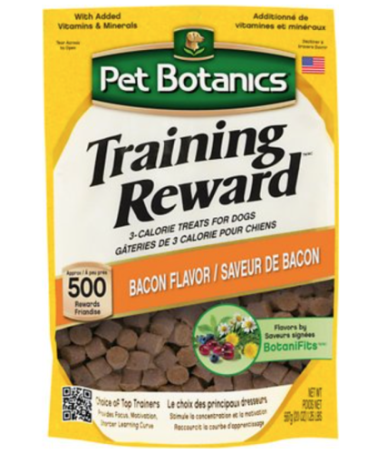 Pet Botanics Training Reward Bacon Flavor, best dog training treats