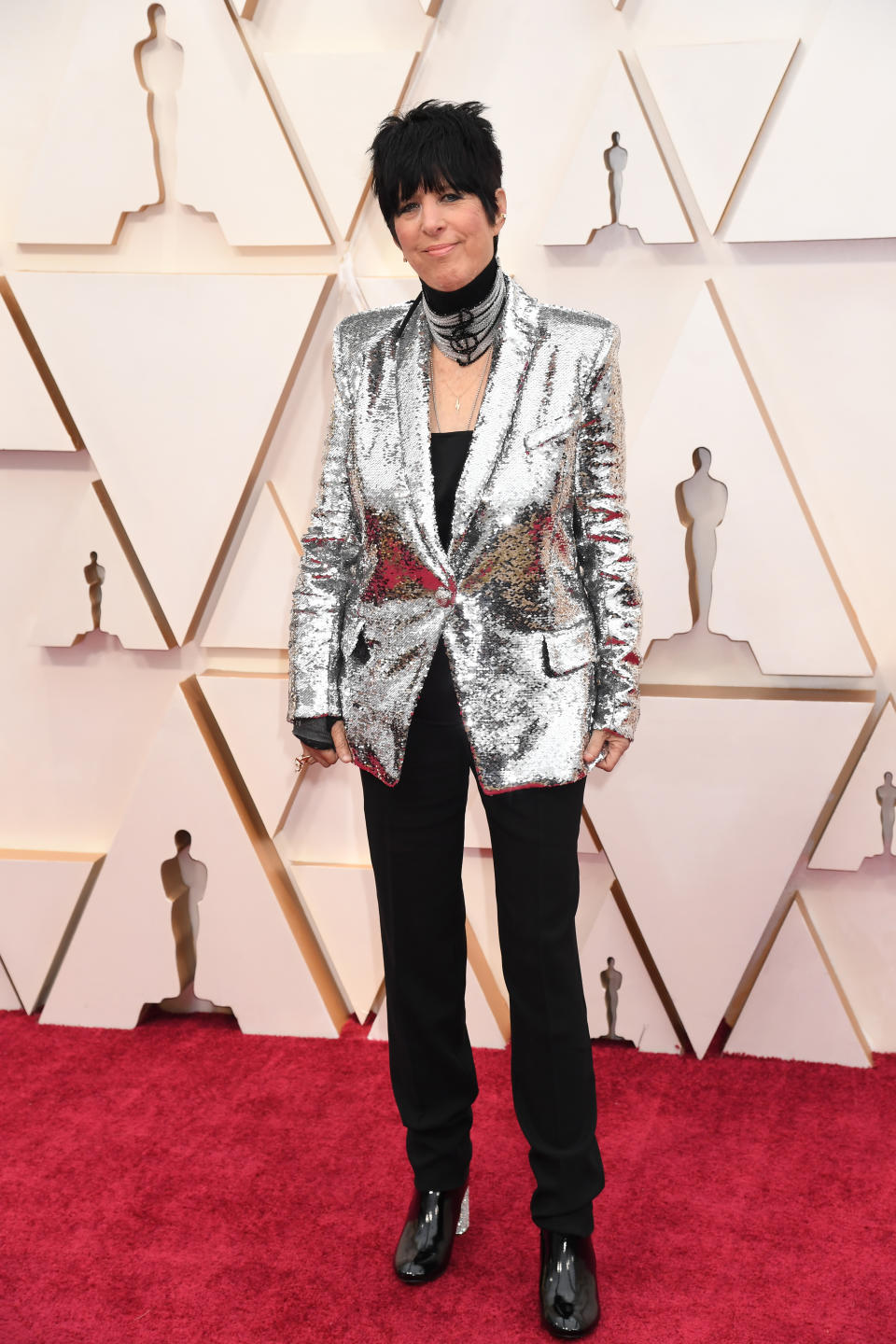 HOLLYWOOD, CALIFORNIA - FEBRUARY 09: Songwriter Diane Warren attends the 92nd Annual Academy Awards at Hollywood and Highland on February 09, 2020 in Hollywood, California. (Photo by Jeff Kravitz/FilmMagic)