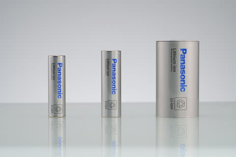 Panasonic Energy lithium-ion batteries. (Photo: Business Wire)