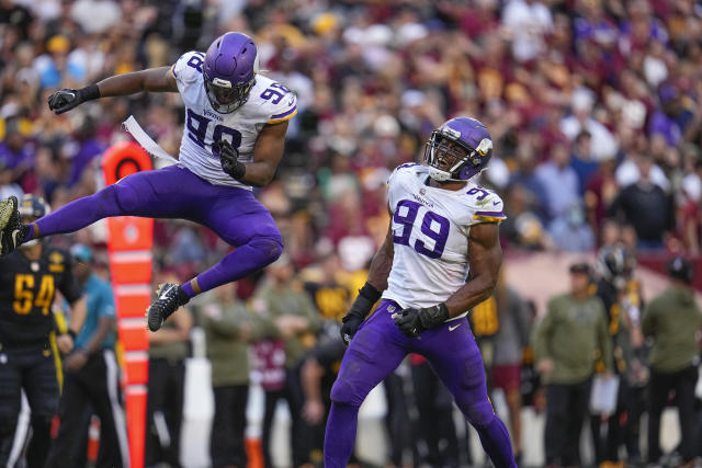 Vikings mount another comeback, top Commanders for sixth straight