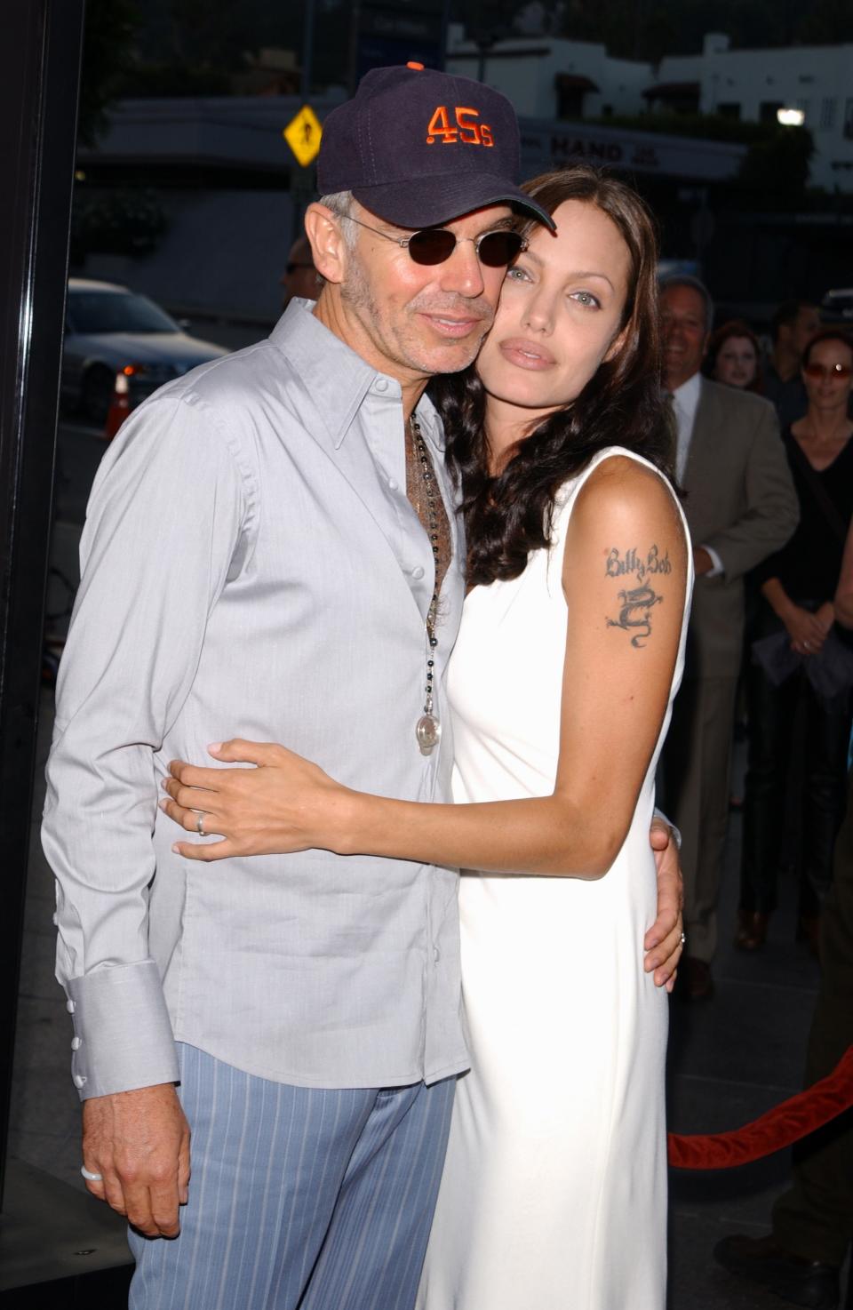 Angelina Jolie et son tatouage pour Billy Bob Thornton