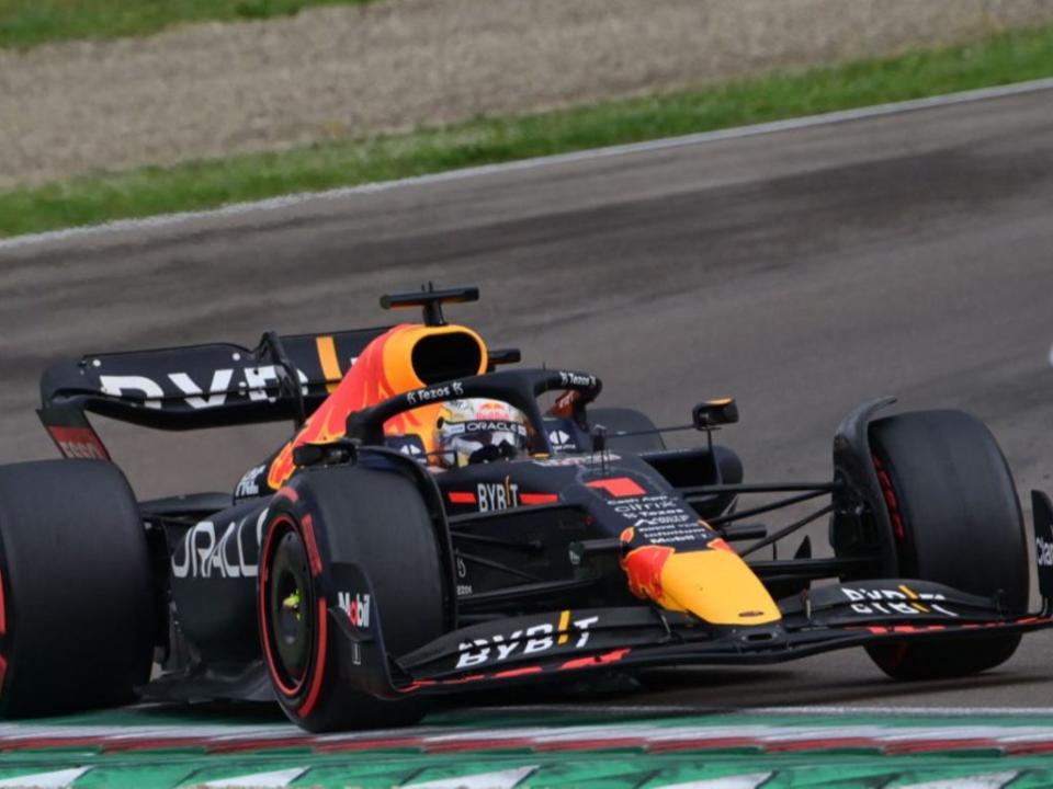 Max Verstappen will be looking to build on his win in Italy (AFP via Getty Images)