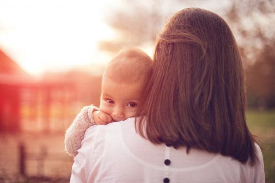 Mother and a baby (iStock)