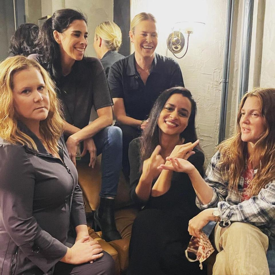 Drew Barrymore, Chelsea Handler, Sarah Silverman, Amy Schumer, Sarah Cooper