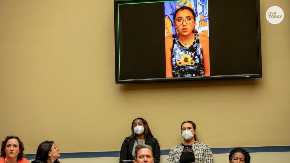 Survivor Miah Cerrillo addresses Congress in a  video, recounting the shooting attack at Robb Elementary School in Uvalde, Texas.