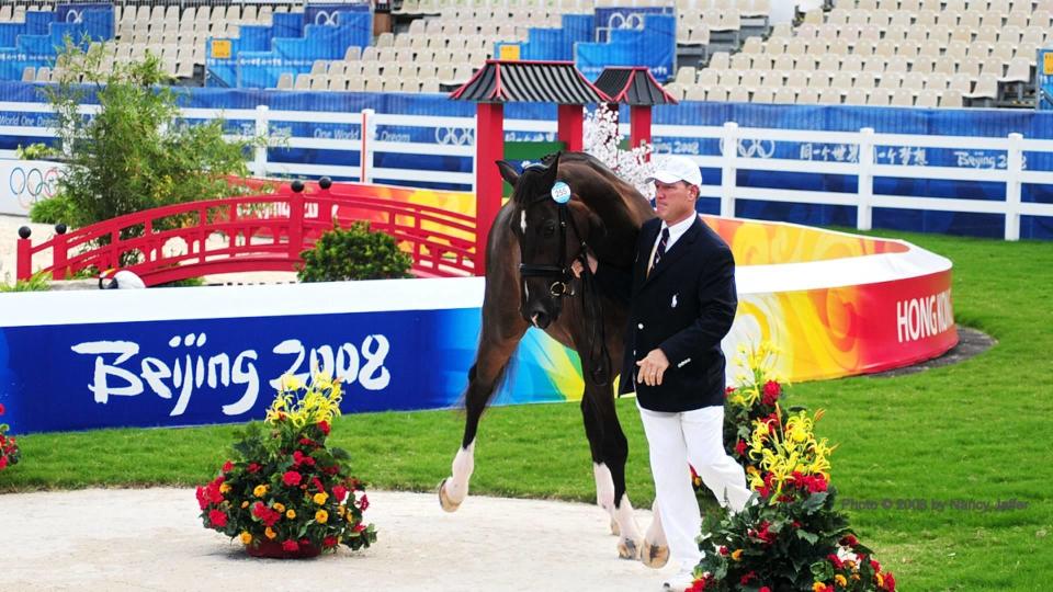 Michael Barisone was one of the best dressage riders in the country, representing Team USA at the 2008 Olympics in Beijing. He became a highly respected trainer who coached fellow Olympians and top-level riders.   / Credit: Nancy Jaffer