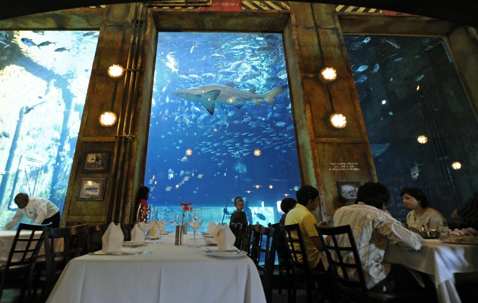 Dinner at The Cargo Hold Restaurant, Durban, South Africa