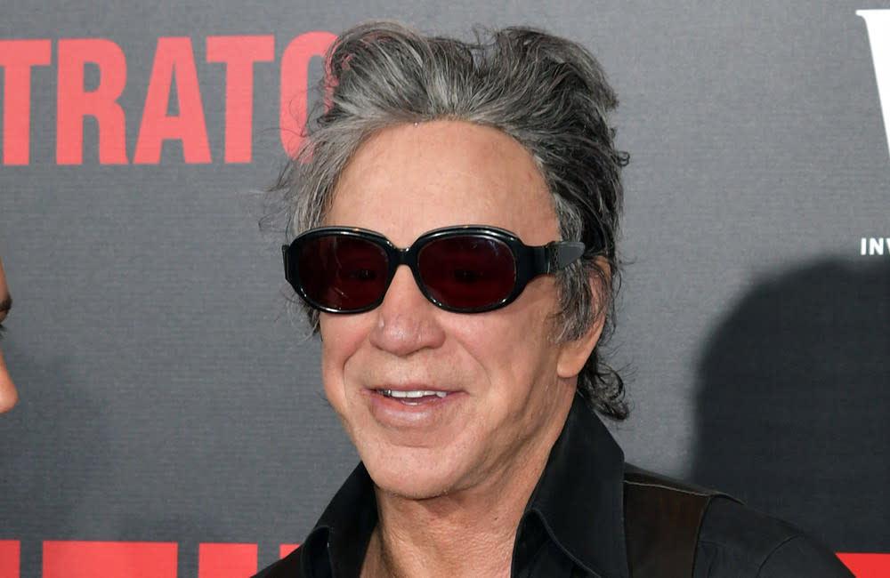 Mickey Rourke has joined the action film Section Eight credit:Bang Showbiz