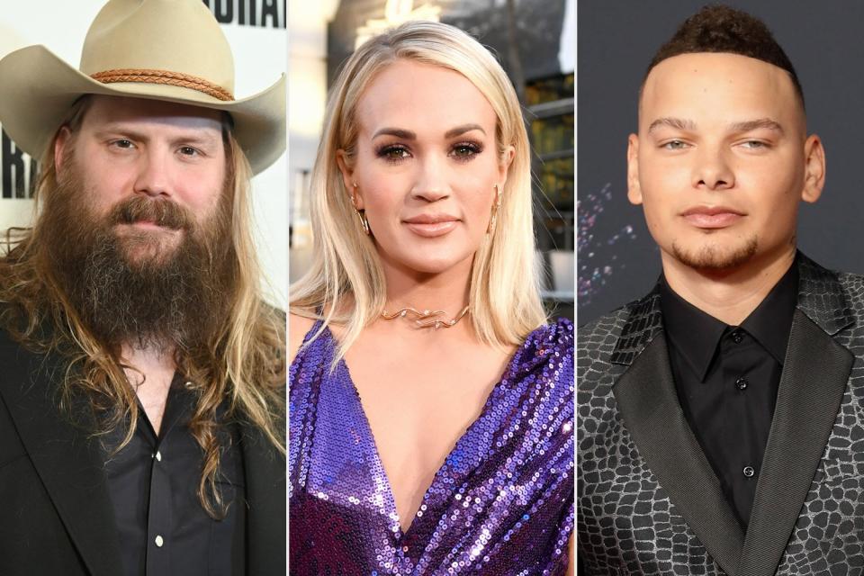 Chris Stapleton, Carrie Underwood, Kane Brown