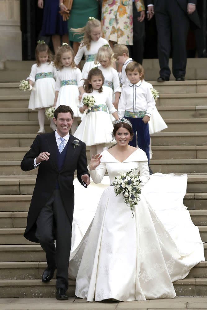 Jack Brooksbank and Princess Eugenie