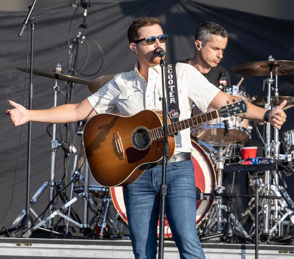 Scotty McCreery will perform at the fair on Aug. 2.