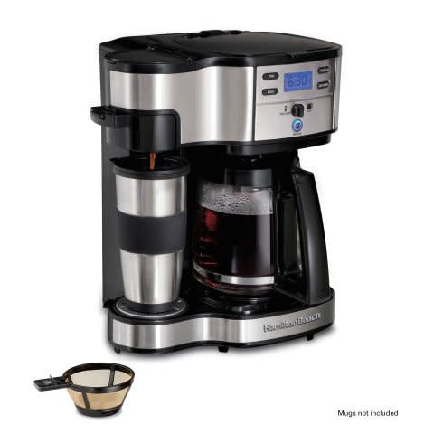 Hamilton Beach 2-Way Programmable Coffee Maker (Photo: Walmart)