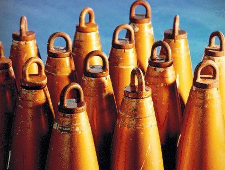 Chemical weapons are stockpiled at the Deseret Chemical Depot in Tooele, Utah, in 2002. The world's chemical weapons watchdog is pouring over an inventory of Syria's arsenal on the weekend ahead of an expected UN vote on how to secure and neutralise the lethal arms