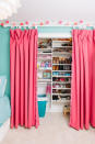 <p> 'Utilizing built-in shelving is the best way to maximize the space in a small closet because it can eliminate some of the dead space that may occur when there's only hanging space available. Shelves create a great way to organize shoes, folded clothing items, or bins for easy pull-out access of smaller items like socks,' says Jessica Davis, owner and principal designer at JL Design.  </p>