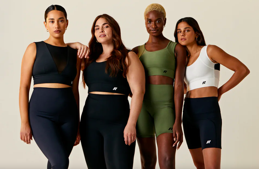 a group of women posing for a picture