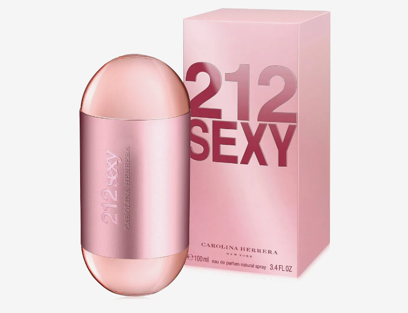 212 SEXY, fragancia EDP para dama (100ml). / Imagen: Elektra.mx