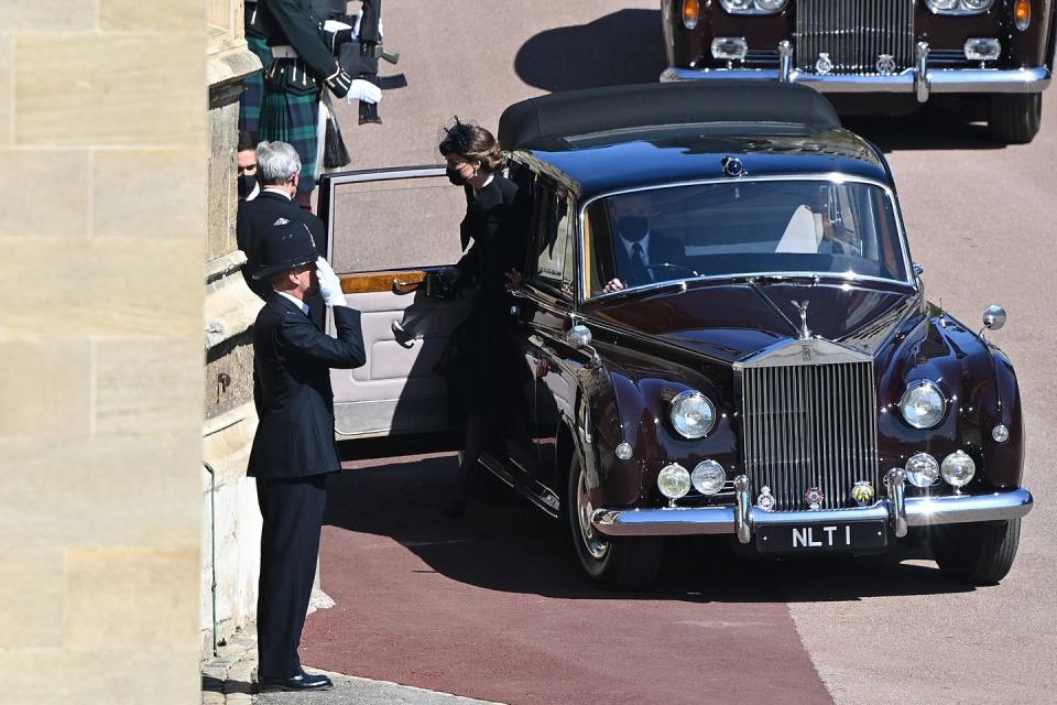 Members of the Royal Family Gather for Prince Philip's Funeral