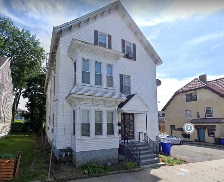Prosecutors allege Antwyne Robinson, 17, shot and killed 18-year-old Jovanni Perez over a girlfriend outside this home at 253 Locust St., Fall River.