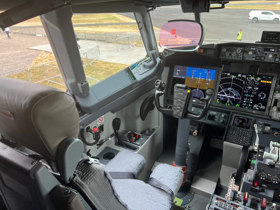 Boeing 737 MAX 10 test aircraft.