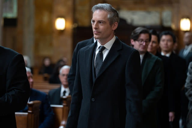 Justin Kirk in <i>Succession</i> season 4, episode 9 "Church and State"<span class="copyright">Macall Polay—HBO</span>