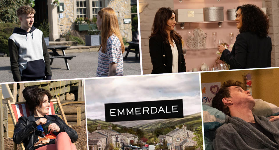 It&#x002019;s your Emmerdale spoiler guide for 2-6 May 2022. (ITV)