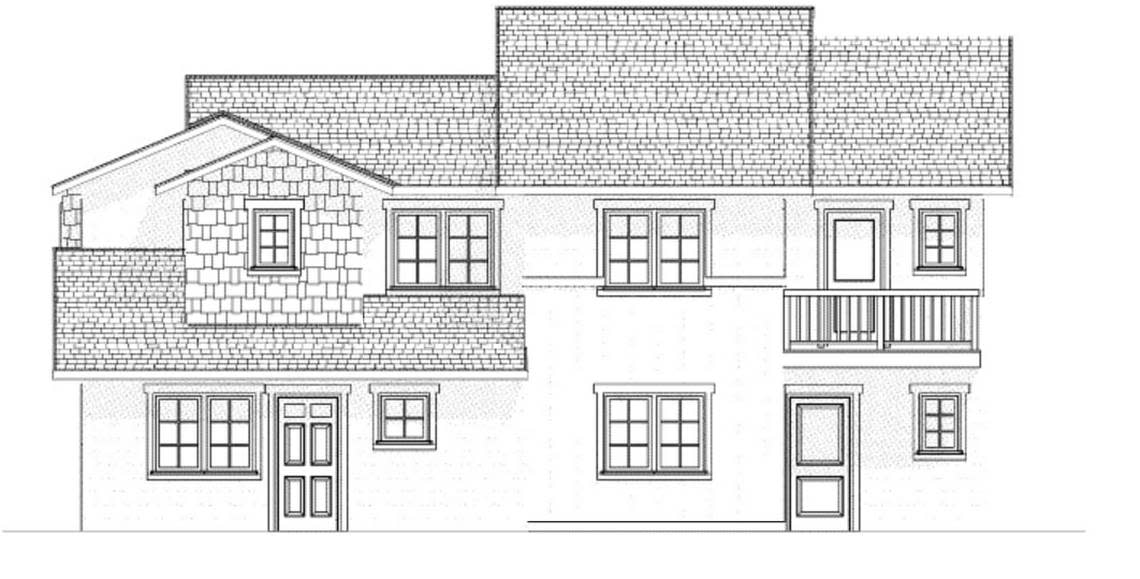 A rendering of a “cottage home” in the Promenade Cottages Subdivision in Meridian. Mark Kelly, of Lesley’s Mobile Estates LLC, a Hailey-based development company proposed the project. City of Meridian