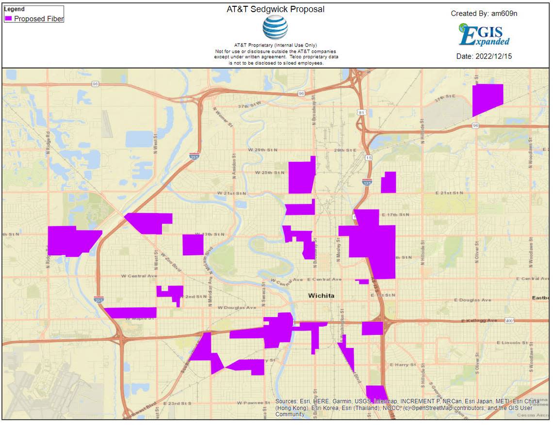 More than 10,000 Wichitans will get higher speed internet by the end of 2024 through a project by AT&T and the Kansas Office of Broadband Development.