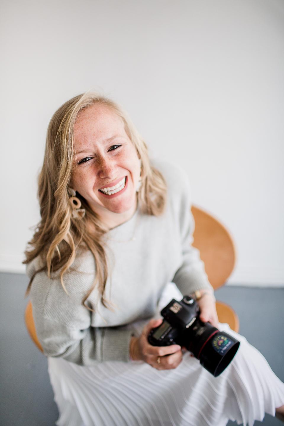 Amanda Fothergill, owner of Amanda May Photos, fell in love with photography when she was in middle school and found a vintage Olympus film camera.