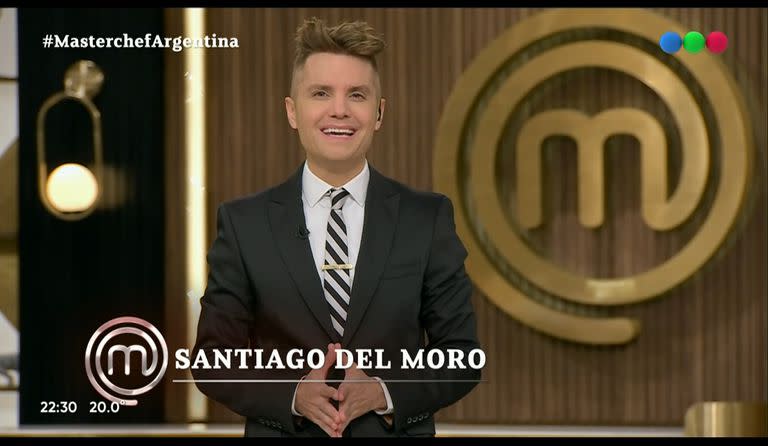 El cambio de look de Santiago del Moro que generó repercusión en las redes (Captura de pantalla)