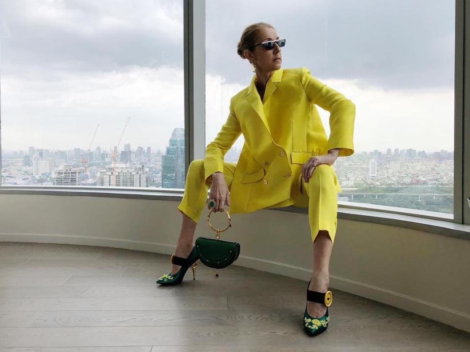 Celine Dion is an unstoppable fashion force. [Photo: Instagram]