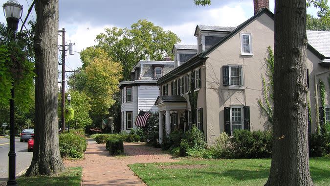 Moorsetown Historic District in New Jersey