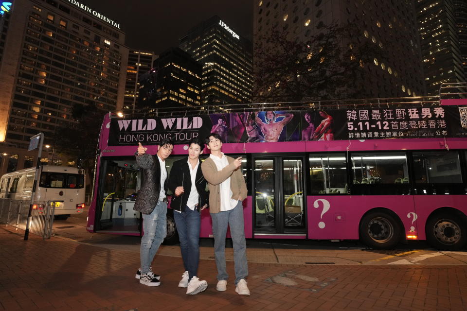 《WILD WILD HONG KONG Tour》 5月襲港 姜天一李國榮鄭漢三白色情人節巴士巡遊起騷動