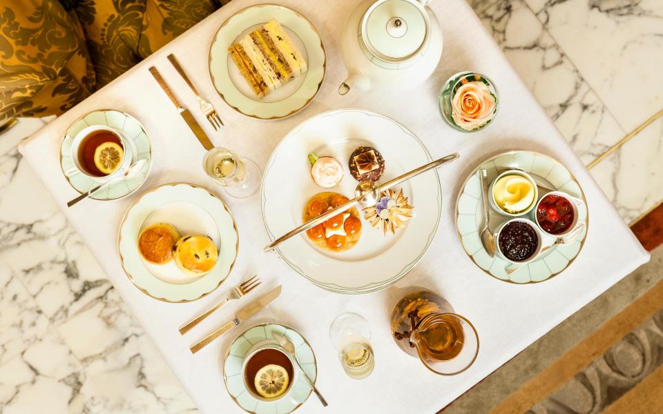 The Dorchester's champagne tea is a must