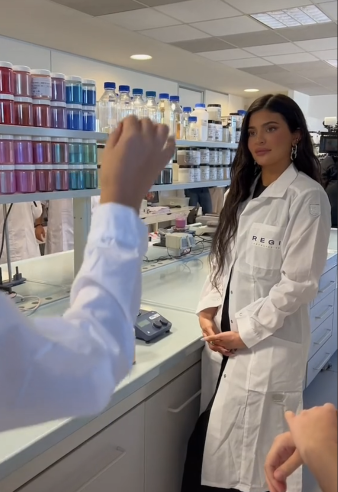   Kylie Jenner / Via tiktok.com