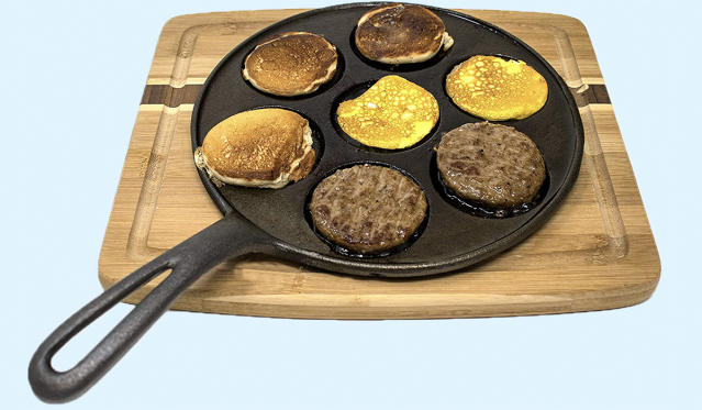 Cast Iron Roaster with Lid Pancake pan Egg pan Stainless steel Barrymore  Cookware Cookware Cooking accessories