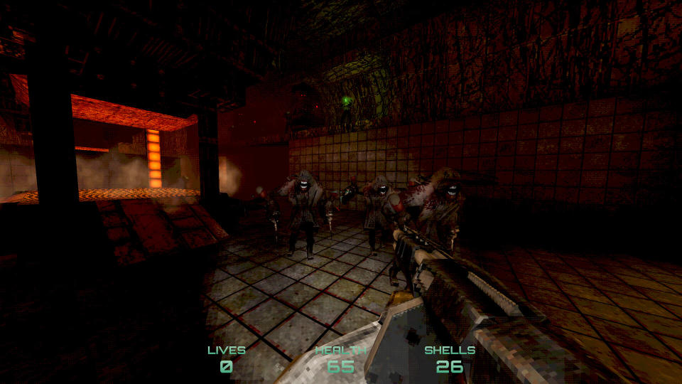 Incision retro FPS