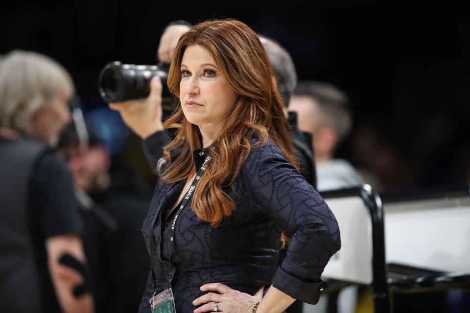 Rachel Nichols has worked at Showtime and as a contributor for CNN since her 2021 departure from ESPN. (Jevone Moore/Icon Sportswire via Getty Images)