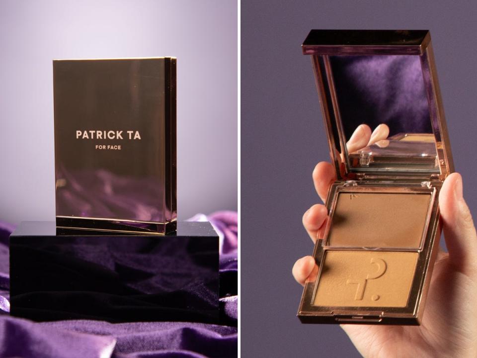 The Patrick Ta Major Sculpt Crème Contour & Powder Bronzer.